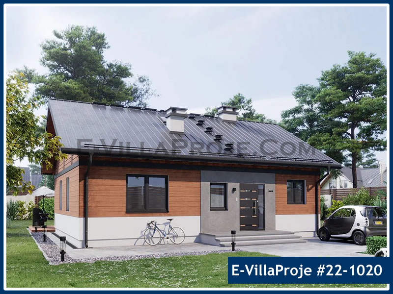 Ev Villa Proje #22 - 1020 Çelik Villa Modeli