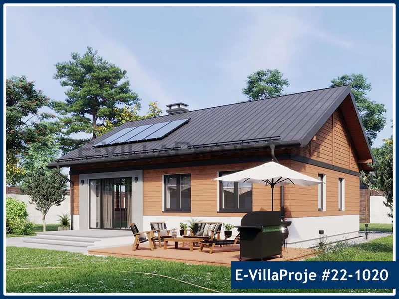 Ev Villa Proje #22 - 1020 Çelik Ev Projesi - Görsel 6