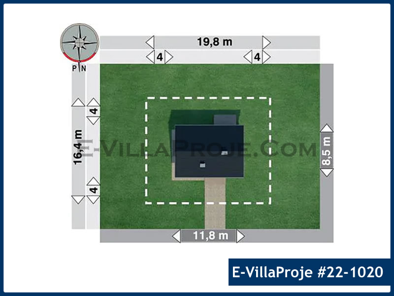 Ev Villa Proje #22 - 1020 Çelik Ev Projesi - Görsel 7