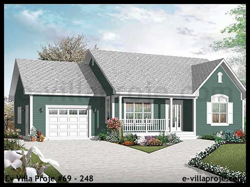 Ev Villa Proje #69 - 248 Çelik Villa Modeli