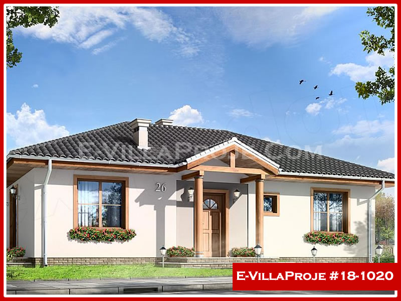 Ev Villa Proje #18 - 1020 Çelik Villa Modeli ve 3D Tasarımı