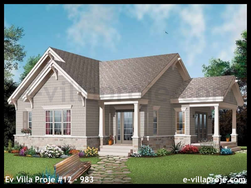 Ev Villa Proje #12 - 983 Çelik Villa Modeli