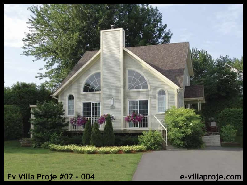 Ev Villa Proje #02 - 004 Çelik Villa Modeli
