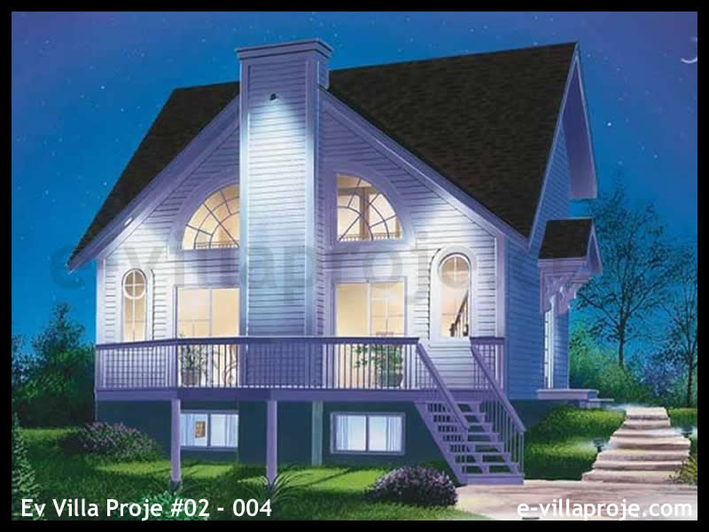 Ev Villa Proje #02 - 004 Çelik Ev Projesi - Görsel 5