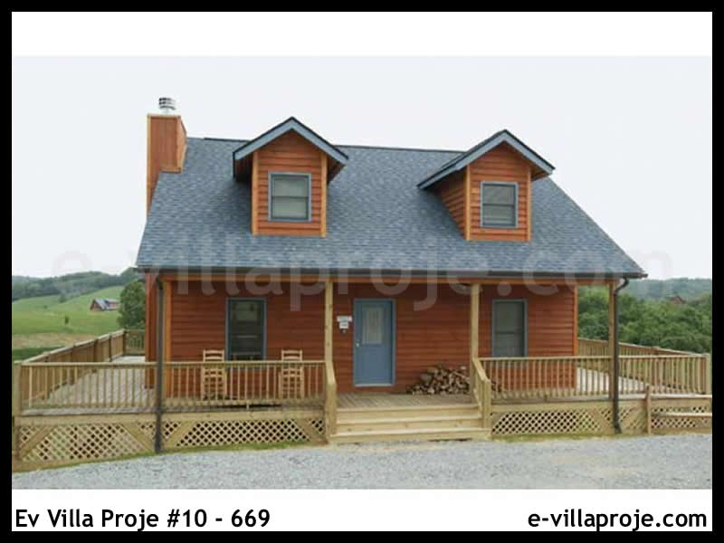 Ev Villa Proje #10 - 669 Çelik Villa Modeli