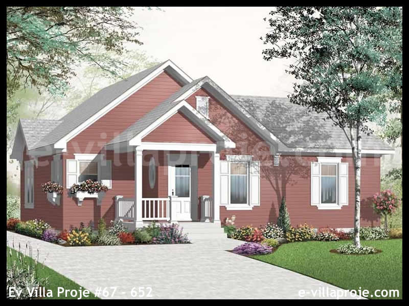 Ev Villa Proje #67 - 652 Çelik Villa Modeli