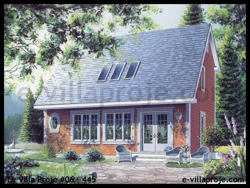 Ev Villa Proje #06 - 445 Çelik Villa Modeli