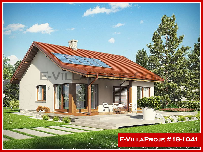 Ev Villa Proje #18 - 1041 Çelik Villa Modeli