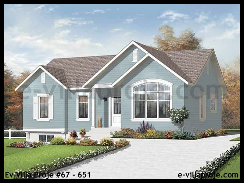 Ev Villa Proje #67 - 651 Çelik Villa Modeli