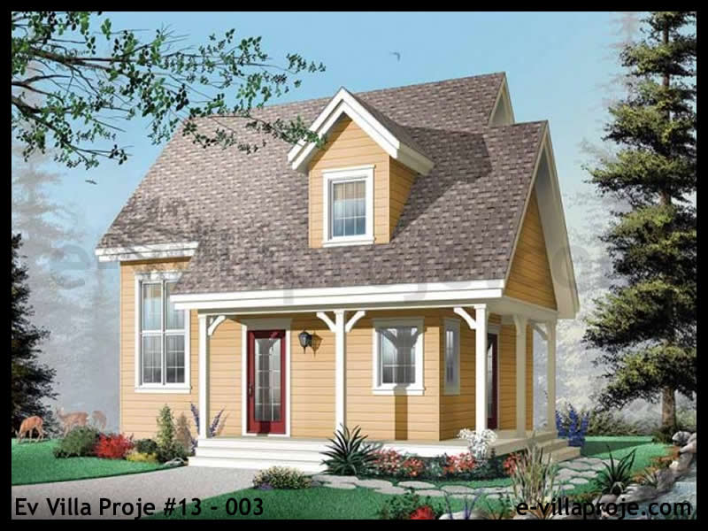 Ev Villa Proje #13 - 003 Çelik Villa Modeli