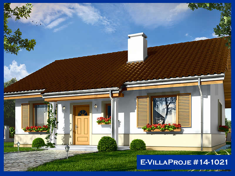 Ev Villa Proje #14 - 1021 Çelik Villa Modeli ve 3D Tasarımı