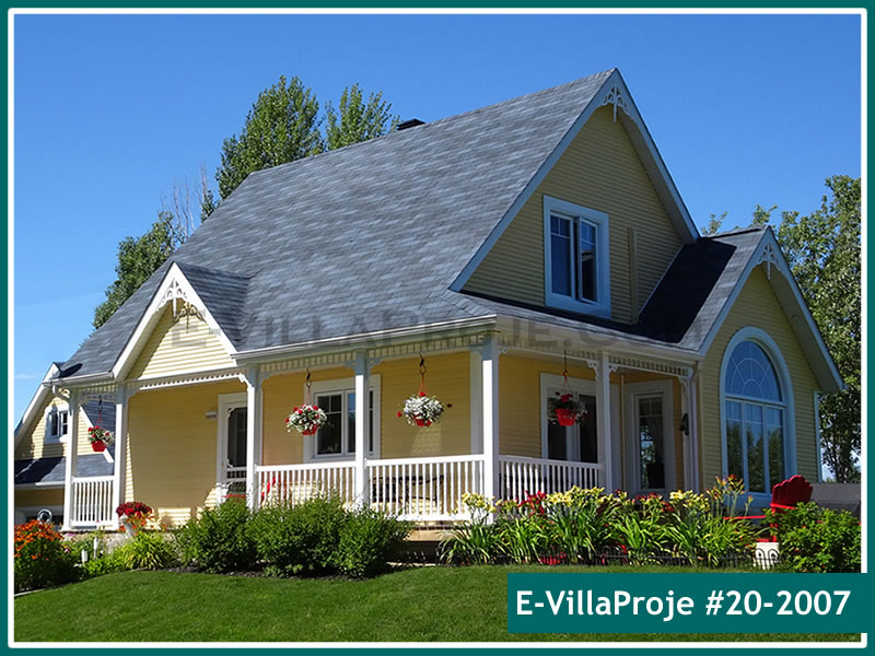 Ev Villa Proje #20 - 2007 Çelik Villa Modeli ve 3D Tasarımı