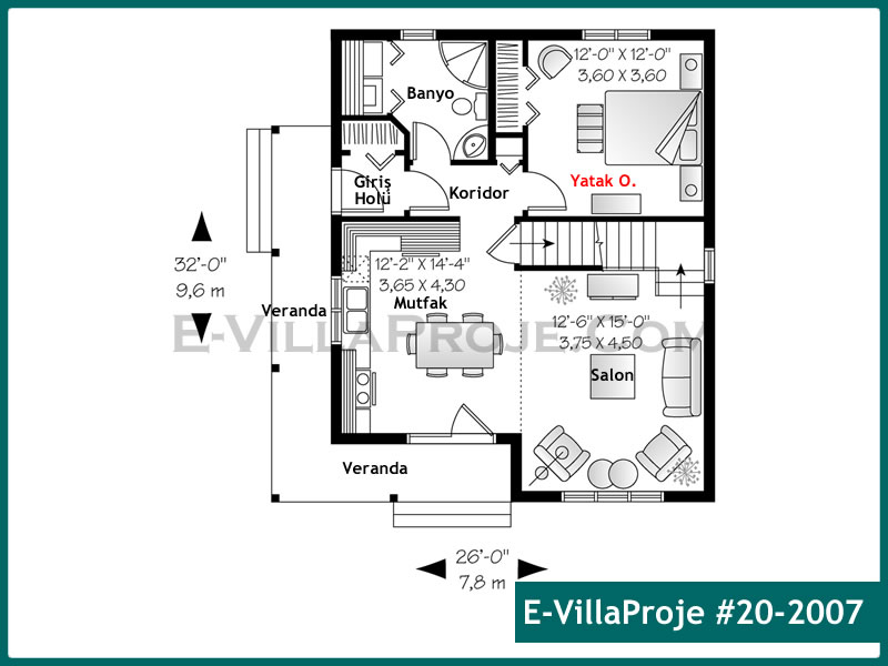 Ev Villa Proje #20 - 2007 Çelik Ev Projesi - Görsel 2