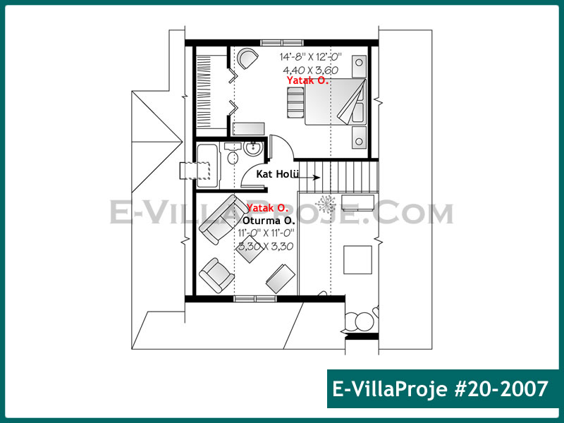 Ev Villa Proje #20 - 2007 Çelik Ev Projesi - Görsel 3