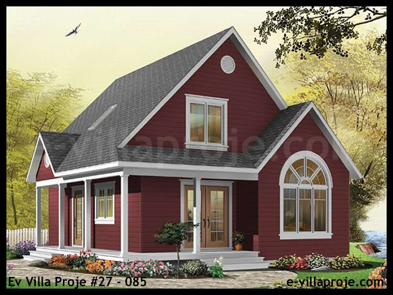 Ev Villa Proje #27 - 085 Çelik Villa Modeli