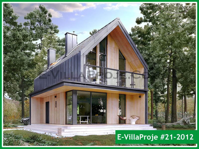 Ev Villa Proje #21 - 2012 Çelik Villa Modeli