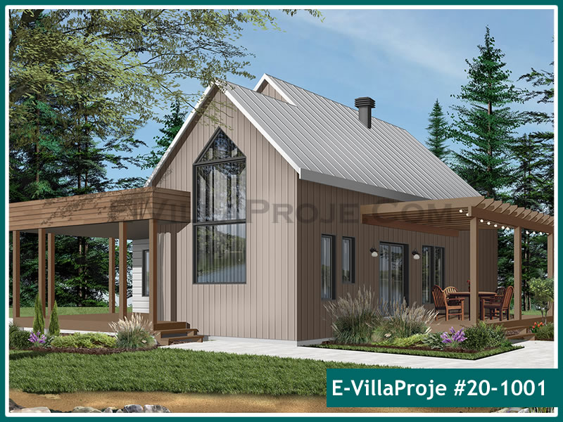 Ev Villa Proje #20 - 1001 Çelik Villa Modeli