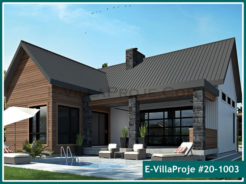 Ev Villa Proje #20 - 1003 Çelik Villa Modeli