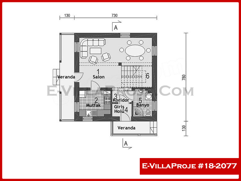 Ev Villa Proje #18 - 2077 Çelik Ev Projesi - Görsel 2