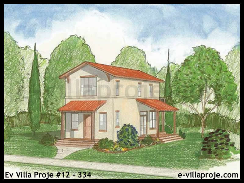 Ev Villa Proje #12 - 334 Çelik Villa Modeli