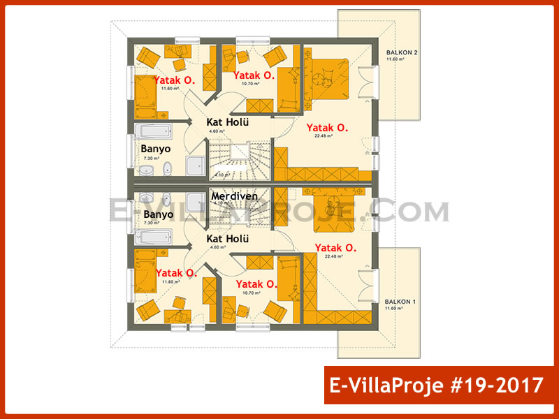 Ev Villa Proje #19 - 2017 Çelik Ev Projesi - Görsel 3