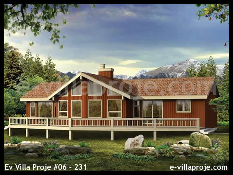 Ev Villa Proje #06 - 231 Çelik Villa Modeli