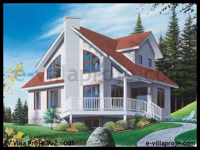 Ev Villa Proje #02 - 005 Çelik Villa Modeli