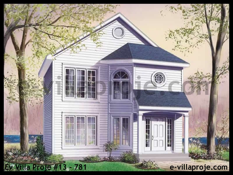 Ev Villa Proje #13 - 781 Çelik Villa Modeli ve 3D Tasarımı