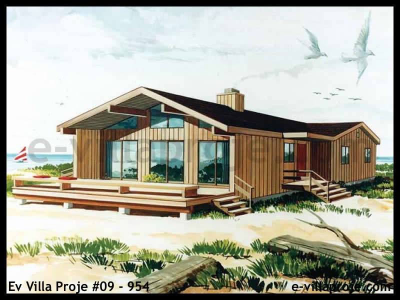Ev Villa Proje #09 - 954 Çelik Villa Modeli