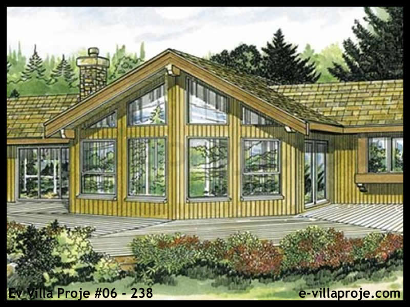Ev Villa Proje #06 - 238 Çelik Villa Modeli