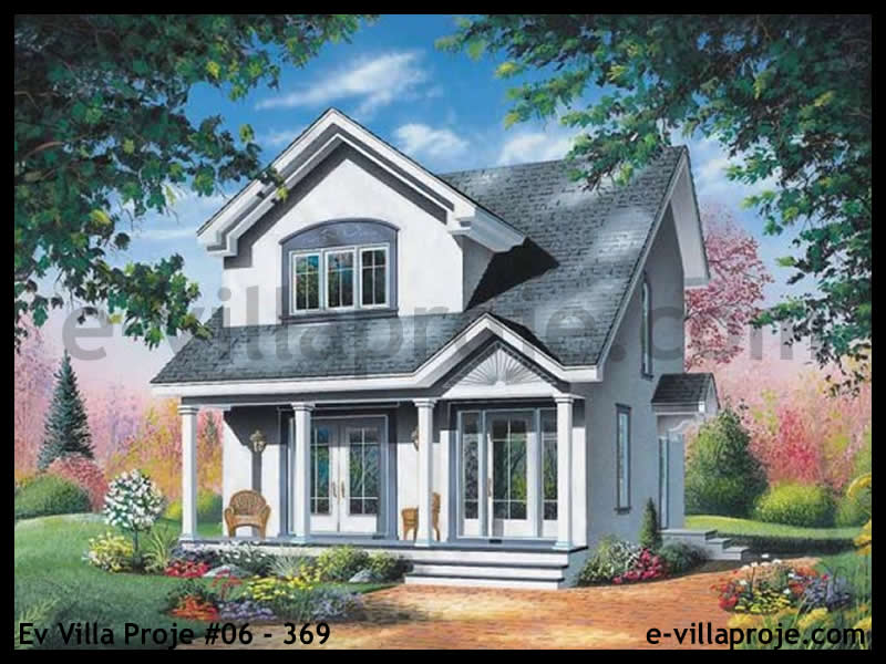 Ev Villa Proje #06 - 369 Çelik Villa Modeli ve 3D Tasarımı