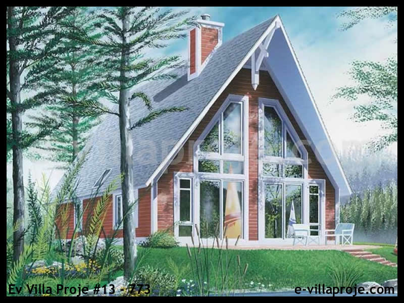 Ev Villa Proje #13 - 773 Çelik Villa Modeli ve 3D Tasarımı