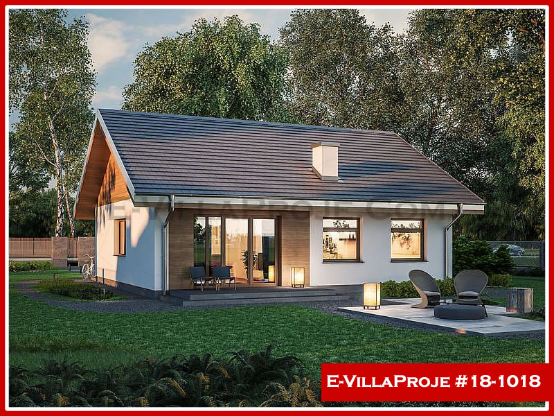Ev Villa Proje #18 - 1018 Çelik Villa Modeli