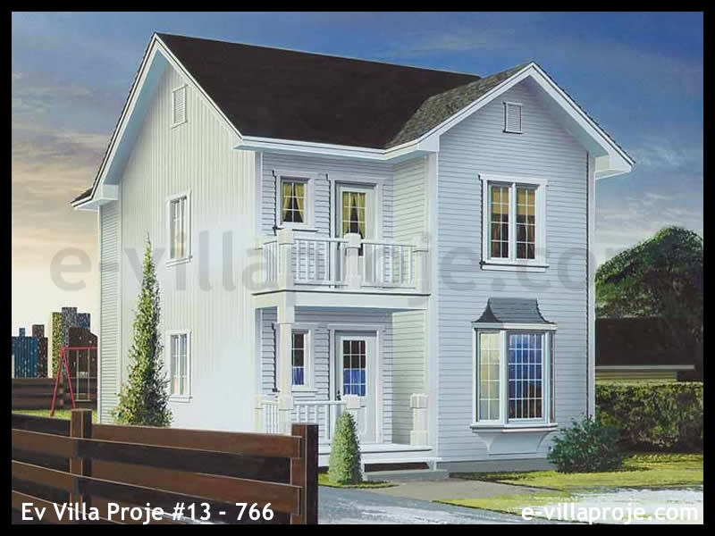 Ev Villa Proje #13 - 766 Çelik Villa Modeli
