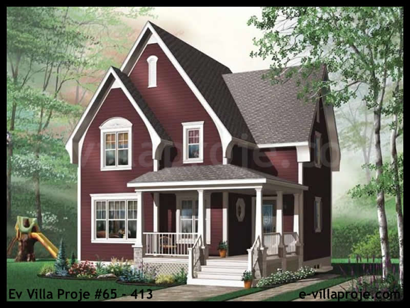 Ev Villa Proje #65 - 413 Çelik Villa Modeli