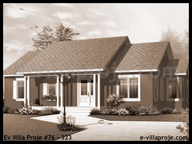 Ev Villa Proje #76 - 323 Çelik Ev Projesi - Görsel 3