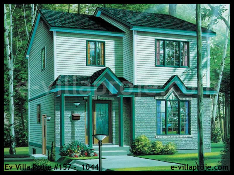 Ev Villa Proje #157 - 1044 Çelik Villa Modeli