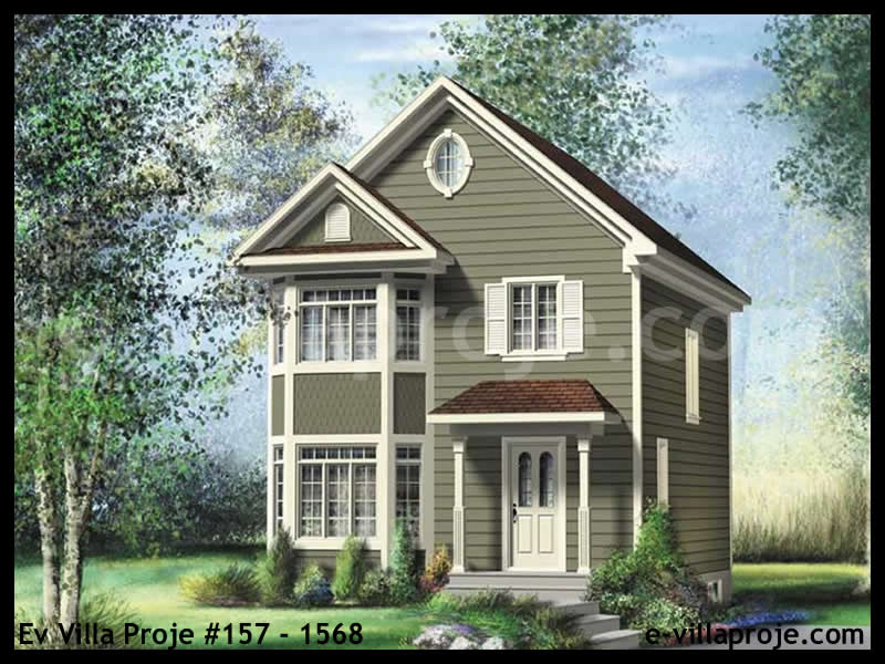 Ev Villa Proje #157 - 1568 Çelik Villa Modeli