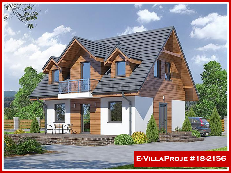 Ev Villa Proje #18 - 2156 Çelik Villa Modeli