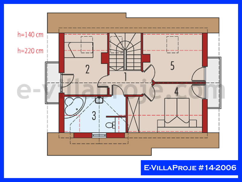 Ev Villa Proje #14 - 2006 Çelik Ev Projesi - Görsel 3