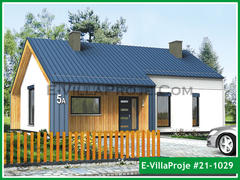 Ev Villa Proje #21 - 1029 Çelik Villa Modeli ve 3D Tasarımı