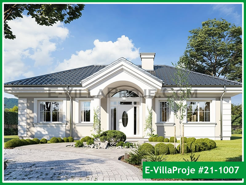 Ev Villa Proje #21 - 1007 Çelik Villa Modeli ve 3D Tasarımı