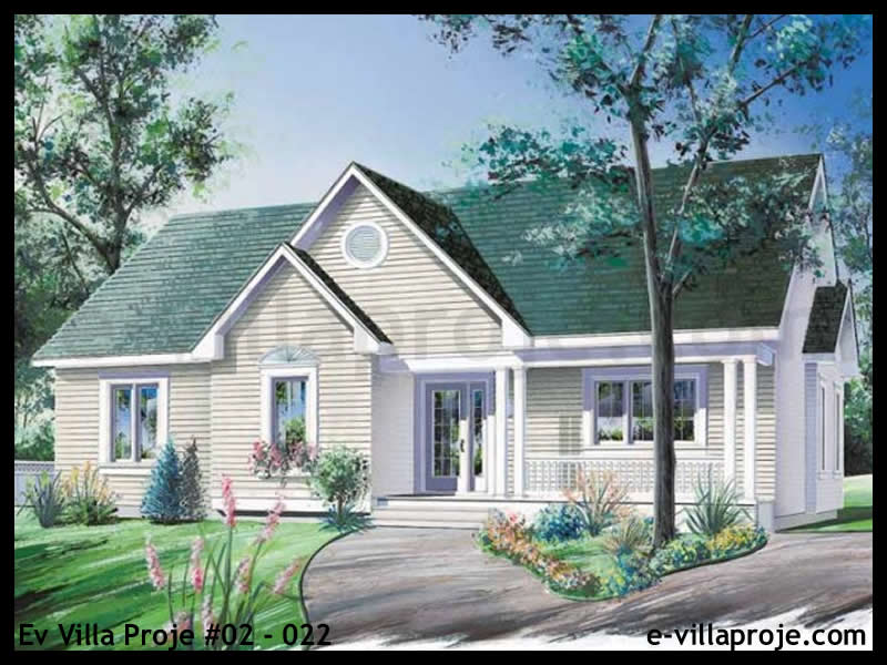 Ev Villa Proje #02 - 022 Çelik Villa Modeli
