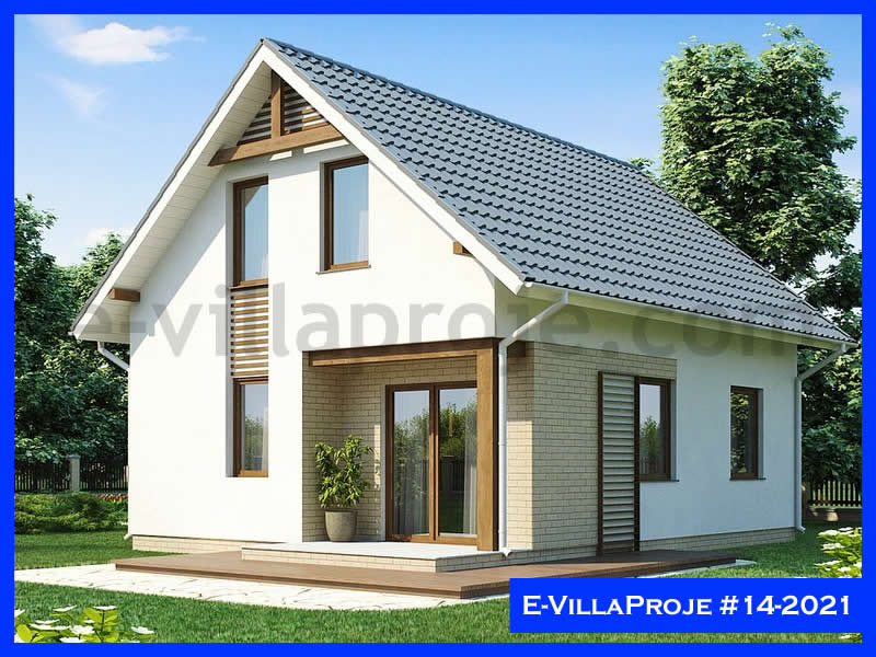 Ev Villa Proje #14 - 2021 Çelik Villa Modeli ve 3D Tasarımı