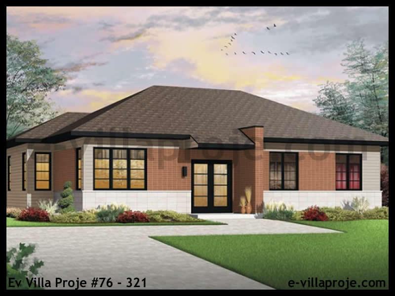 Ev Villa Proje #76 - 321 Çelik Villa Modeli