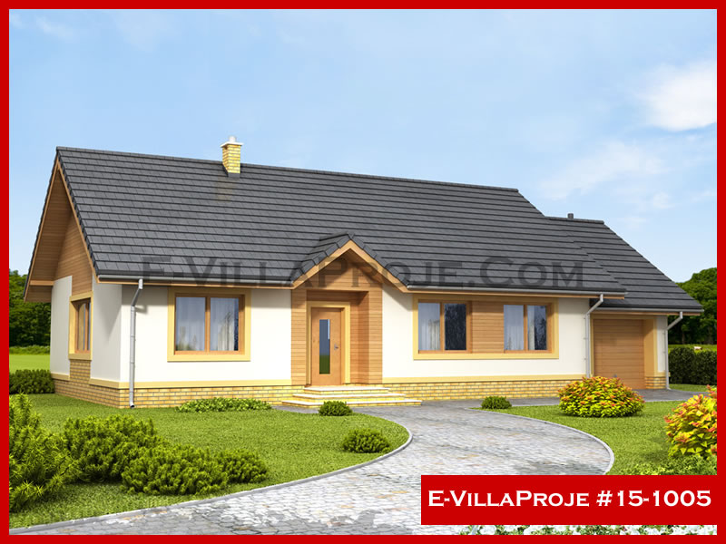 Ev Villa Proje #15 - 1005 Çelik Villa Modeli ve 3D Tasarımı
