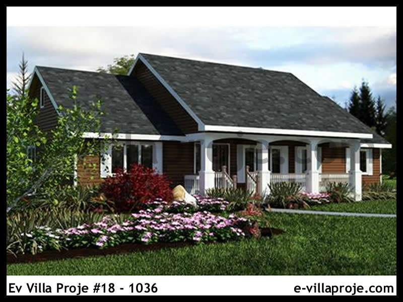 Ev Villa Proje #18 - 1036 Çelik Villa Modeli