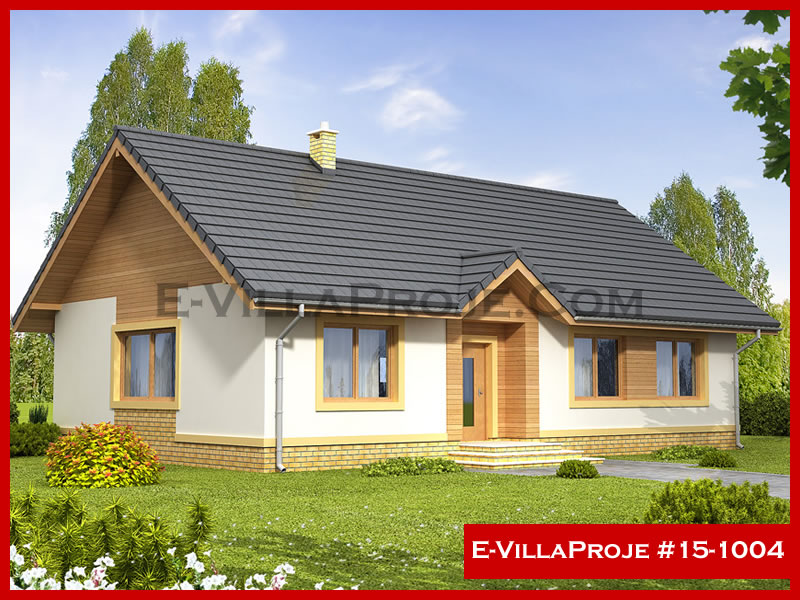 Ev Villa Proje #15 - 1004 Çelik Villa Modeli ve 3D Tasarımı
