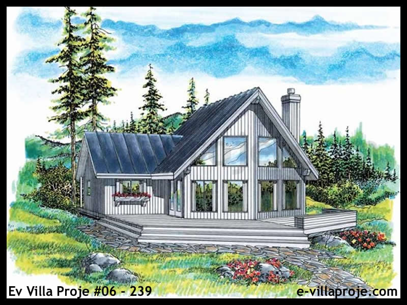 Ev Villa Proje #06 - 239 Çelik Villa Modeli