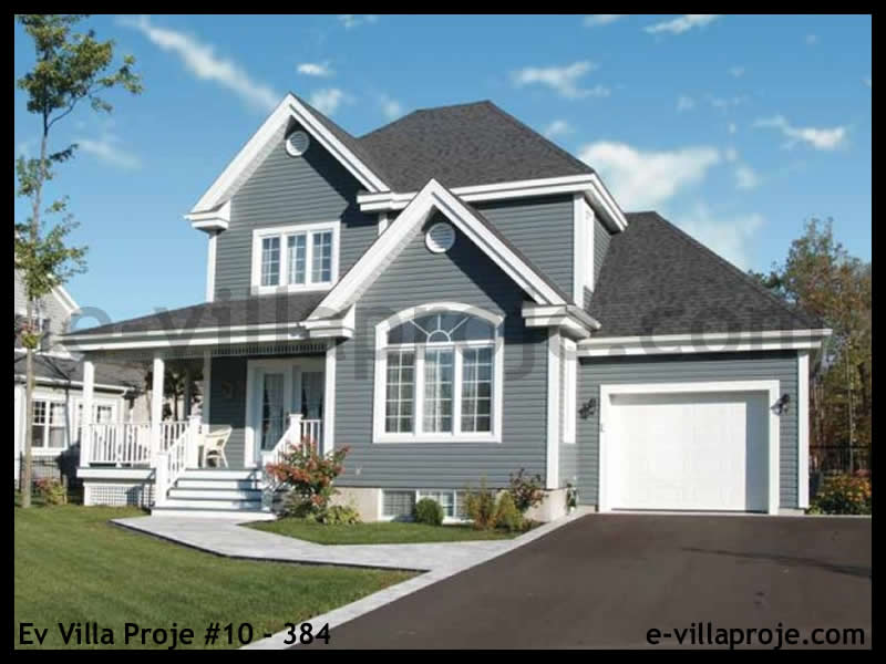 Ev Villa Proje #10 - 384 Çelik Villa Modeli ve 3D Tasarımı